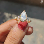 moissanite ring