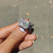 Antique Moissanite Engagement Jewelry