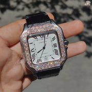 Lab-Grown Diamond Men’s Timepiece
