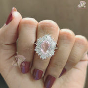 Pink morganite jewelry
